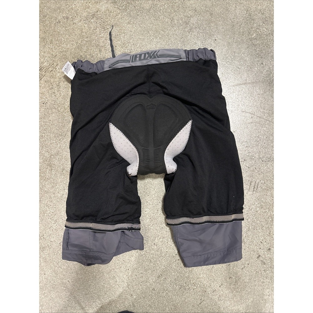 FOX Racing Shorts Mens Gray Sz 3 Mountain Bike Cycling Padded Trail BMX Outdoor - Picture 8 of 9